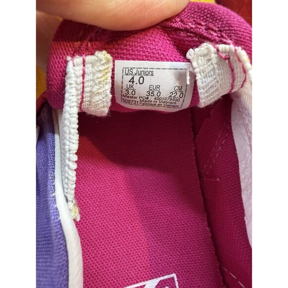 Vans Classic Slip On Checkerboard Multicolor Pop Youth Sz 4 - Picture 11 of 15